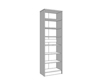 Cotswold Oak Effect Tall Multipurpose Shoe Storage Cupboard - Elegant Home Organiser - UK Luxury Furniture